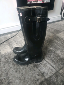 second hand hunter wellies